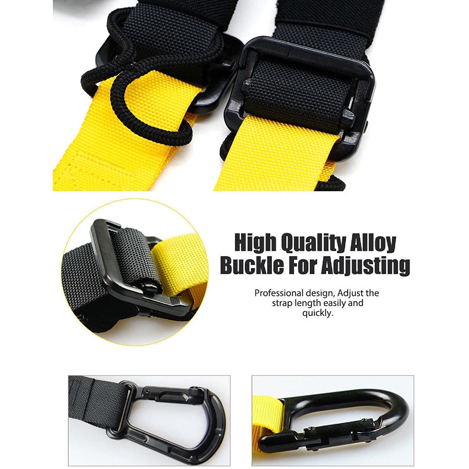 Fitnesz Többfunkciós vonórudak 001, fal rögzítés, és Felfüggeszthető  edzőheveder TRX P3-3 PRO, Fekete/Sárga - eMAG.hu