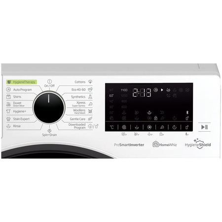 Masina de spalat rufe Beko WTE10746CHT, 10 kg, 1400 RPM, Clasa A, HygieneShield, HygieneTherapy, HomeWhiz,SteamCure, AddXtra, Motor ProSmart Inverter, Alb