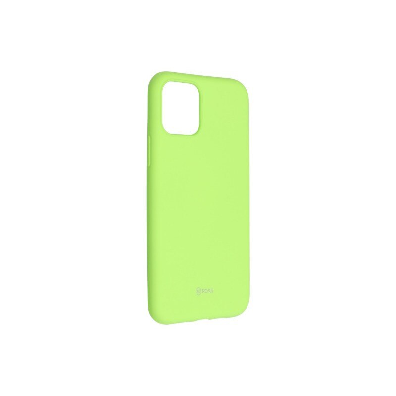 Husa Spate Silicon Roar Jelly Compatibila Cu iPhone 11 Pro, Verde Lime