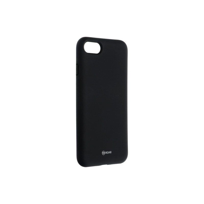 Husa Spate Silicon Roar Jelly Compatibila Cu iPhone 7 / 8 / Se 2 ( 2020 ), Negru