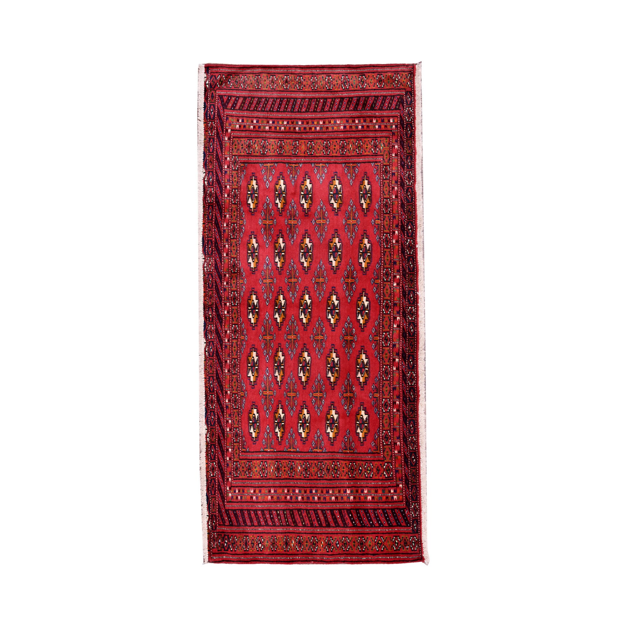 Covoare Persan Bokhara Manual Lana Cod 3766 Dimensiune 140x65