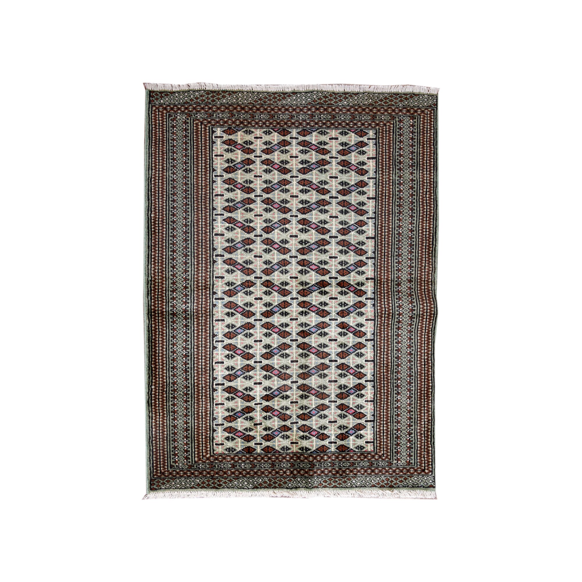 Covoare Persan Torkaman lucrat manual din lana Cod 3732 Dimensiune 140 x 100