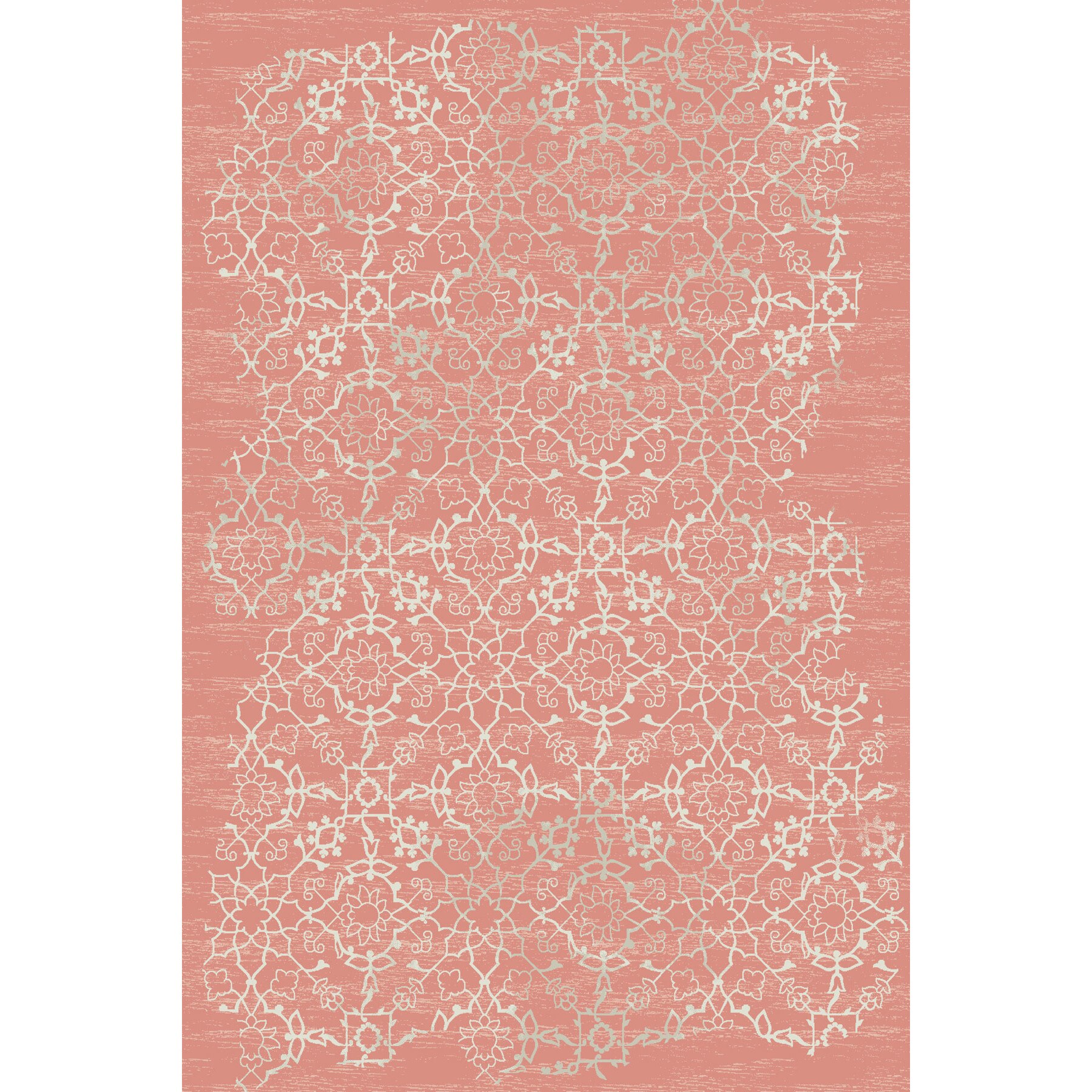 Covor Persan Mecanic EuCarpet 200316L1 Dimensiune 120x180 cm Design Vintage Roz