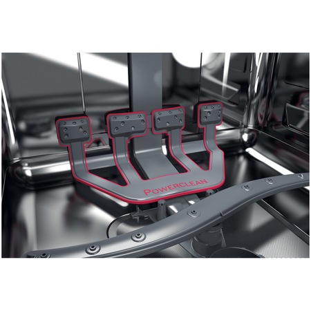 Masina de spalat vase incorporabila Whirlpool WIO3T133PE65, 14 seturi, 10 programe, Clasa energetica D, PowerClean Pro, Tehnologia al 6-lea Simt, Motor Inverter, Sistem Natural Dry, 60 cm