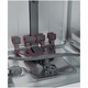 Masina de spalat vase incorporabila Whirlpool WIO3T133PE65, 14 seturi, 10 programe, Clasa energetica D, PowerClean Pro, Tehnologia al 6-lea Simt, Motor Inverter, Sistem Natural Dry, 60 cm