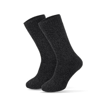 Sosete termice de dama, Tirjane, Poliacril, Pentru iarna, Gri carbune, Gri, 36-41 Sosete termice de dama, Tirjane, Poliacril, Pentru iarna, Gri carbune, Gri, 36-41