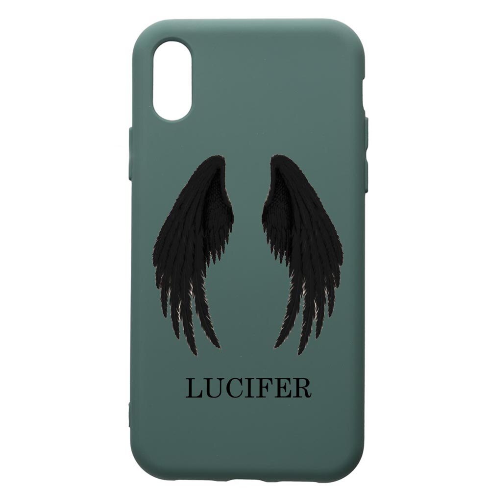Husa Premium Silicon Compatibila Cu Huawei Y5 2019, Lucifer, cu interiorul din material textil, protectie camera, Forest Green, PFG298