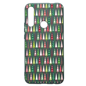Husa Premium Silicon Compatibila Cu Huawei P Smart Z, Xmas Tree, cu interiorul din material textil, protectie camera, Forest Green, PFG340 Husa Premium Silicon Compatibila Cu Huawei P Smart Z, Xmas Tree, cu interiorul din material textil, protectie camera, Forest Green, PFG340