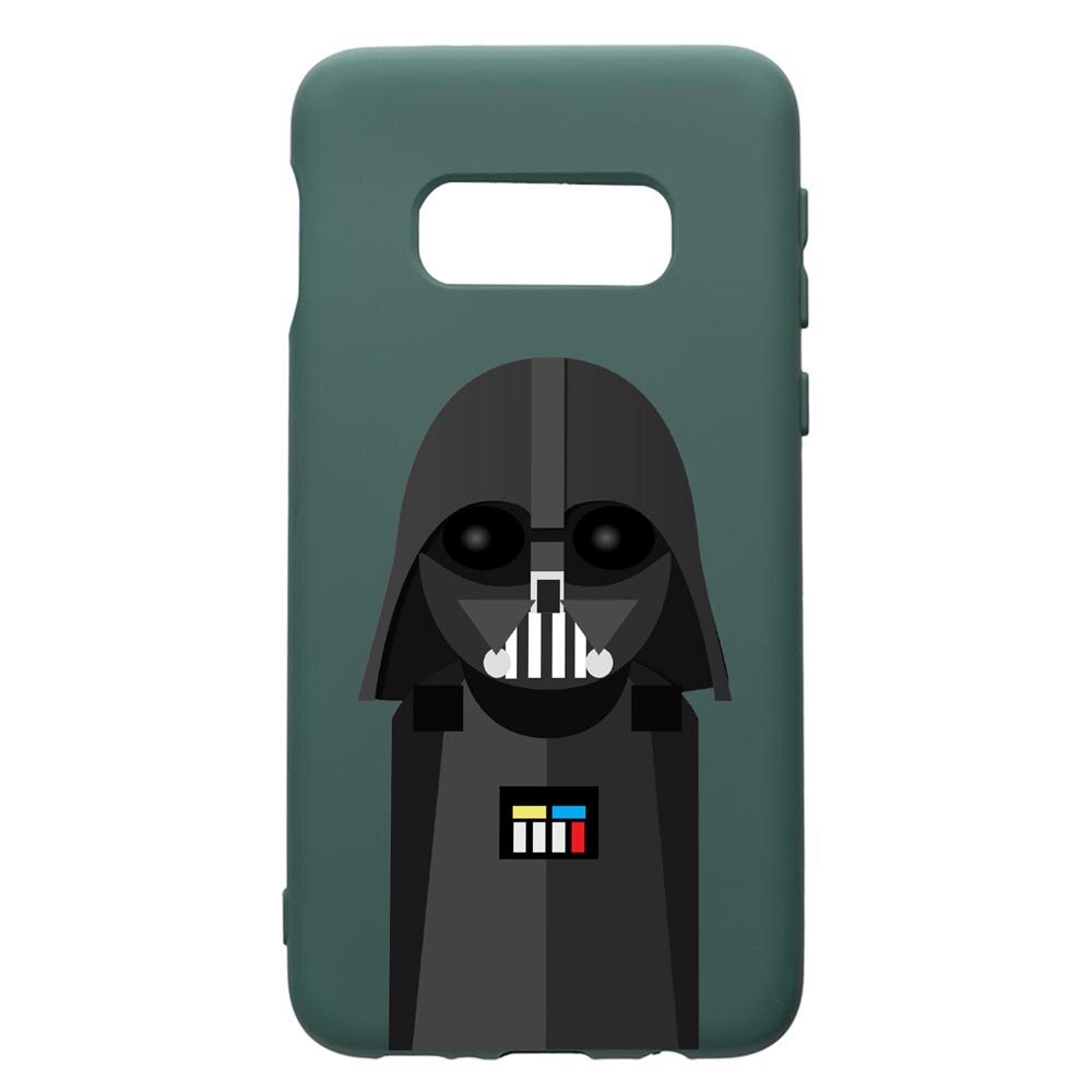 Husa Premium Silicon Compatibila Cu Samsung Galaxy S8, Star Wars Darth Vader, cu interiorul din material textil, protectie camera, Forest Green, PFG405