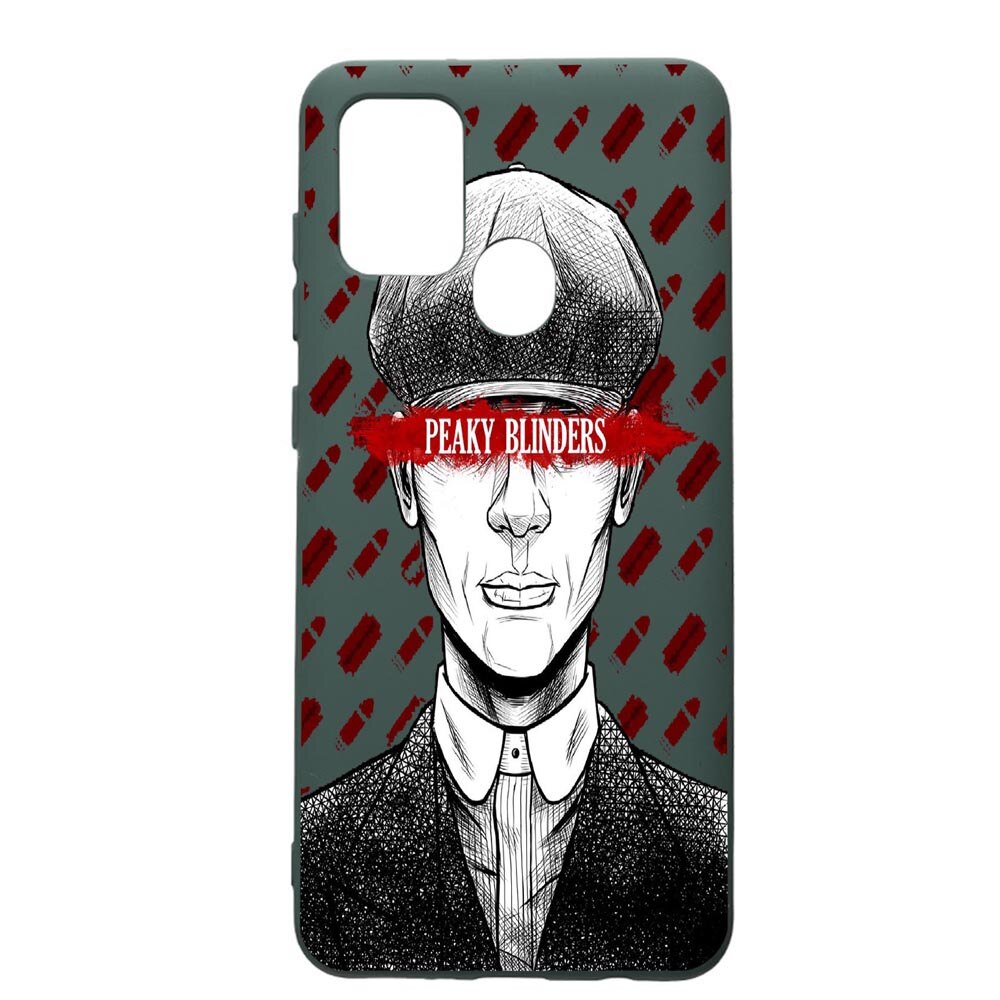 Husa Premium Silicon Compatibila Cu Huawei P Smart 2020, Peaky Blinders, cu interiorul din material textil, protectie camera, Forest Green, PFG380