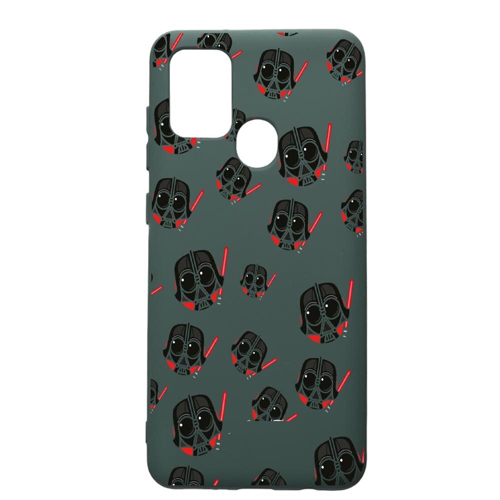 Husa Premium Silicon Compatibila Cu Samsung Galaxy A21S, Star Wars Darth Vader, cu interiorul din material textil, protectie camera, Forest Green, PFG419