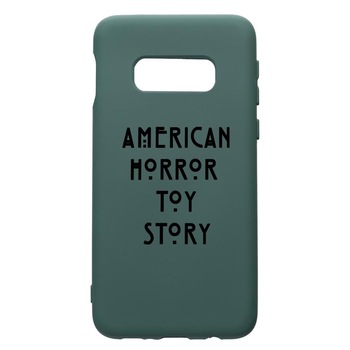 Husa Premium Silicon Compatibila Cu Samsung Galaxy S8, Toy Story, cu interiorul din material textil, protectie camera, Forest Green, PFG517 Husa Premium Silicon Compatibila Cu Samsung Galaxy S8, Toy Story, cu interiorul din material textil, protectie camera, Forest Green, PFG517