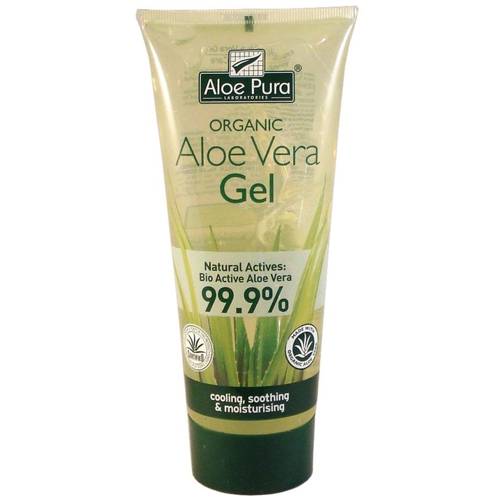 Gel Organic Optima cu Aloe Vera 99.9% 100 ml