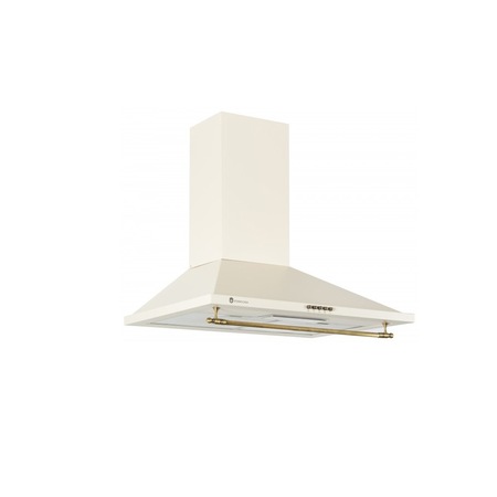 Pachet rustic Studio Casa Amalfi, cuptor electric , plita pe gaz si hota decorativa , gratare fonta, 270 mc / h, finisaj crem