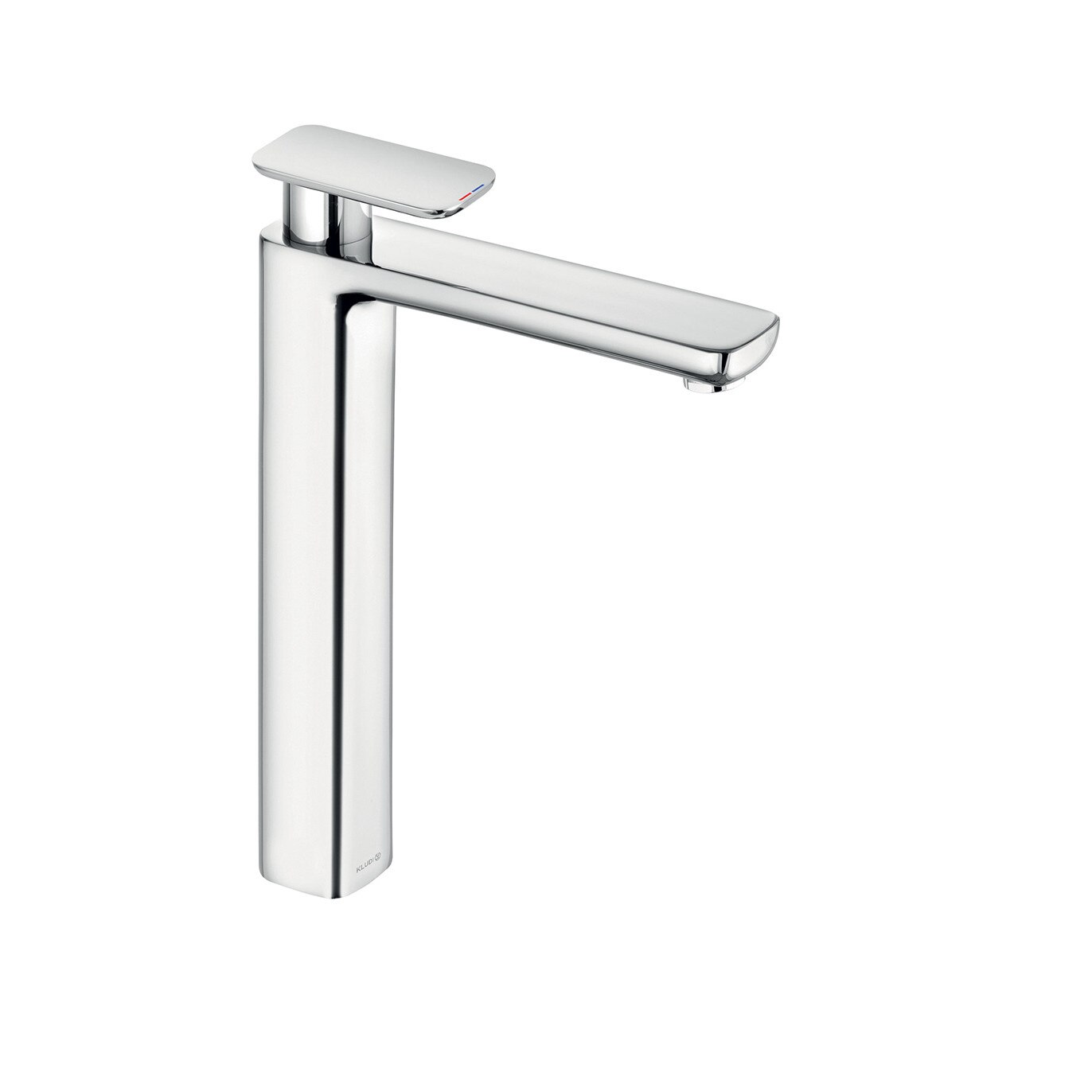 Baterie baie pentru lavoar Kludi E2 492980575, Montaj blat, Crom