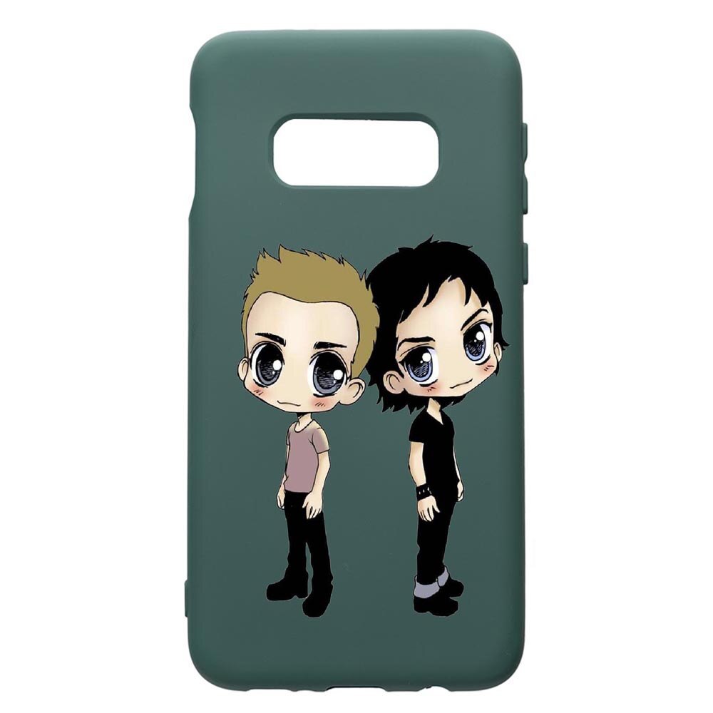 Husa Premium Silicon Compatibila Cu Samsung Galaxy S8, Vampire Diaries, cu interiorul din material textil, protectie camera, Forest Green, PFG580
