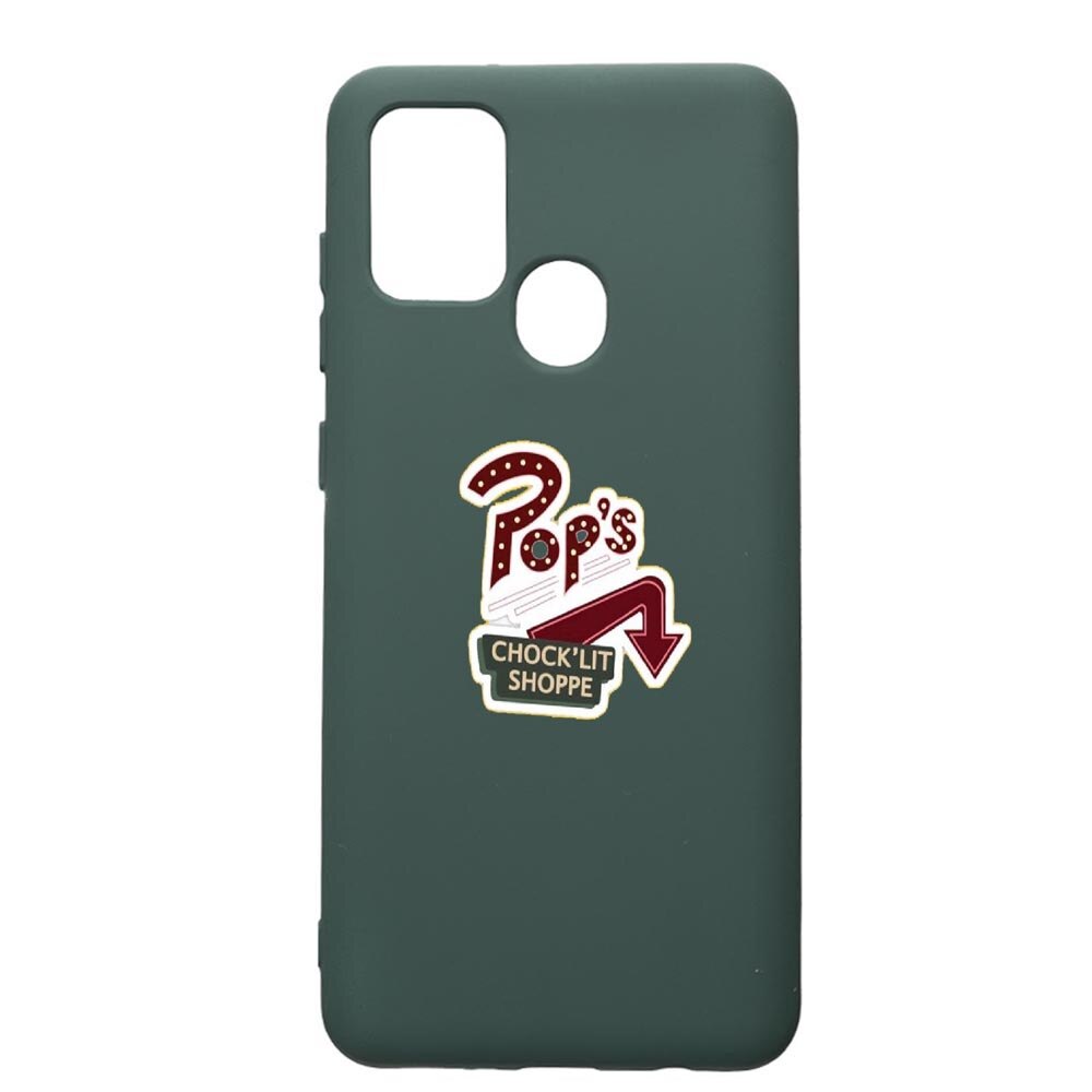 Husa Premium Silicon Compatibila Cu Huawei P Smart 2020, Riverdale, cu interiorul din material textil, protectie camera, Forest Green, PFG610