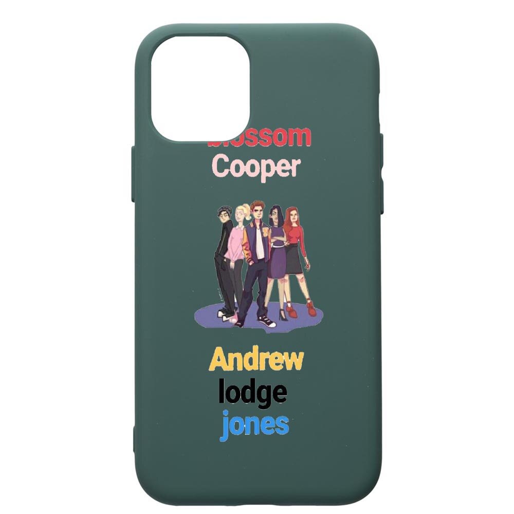 Husa Premium Silicon Compatibila Cu Apple iPhone 11 Pro, Riverdale, cu interiorul din material textil, protectie camera, Forest Green, PFG623