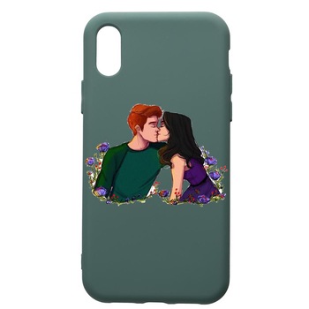 Husa Premium Silicon Compatibila Cu Samsung Galaxy A10, Riverdale - Love, cu interiorul din material textil, protectie camera, Forest Green, PFG622 Husa Premium Silicon Compatibila Cu Samsung Galaxy A10, Riverdale - Love, cu interiorul din material textil, protectie camera, Forest Green, PFG622