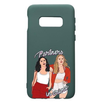 Husa Premium Silicon Compatibila Cu Samsung Galaxy S10e, Riverdale - Crime, cu interiorul din material textil, protectie camera, Forest Green, PFG621 Husa Premium Silicon Compatibila Cu Samsung Galaxy S10e, Riverdale - Crime, cu interiorul din material textil, protectie camera, Forest Green, PFG621