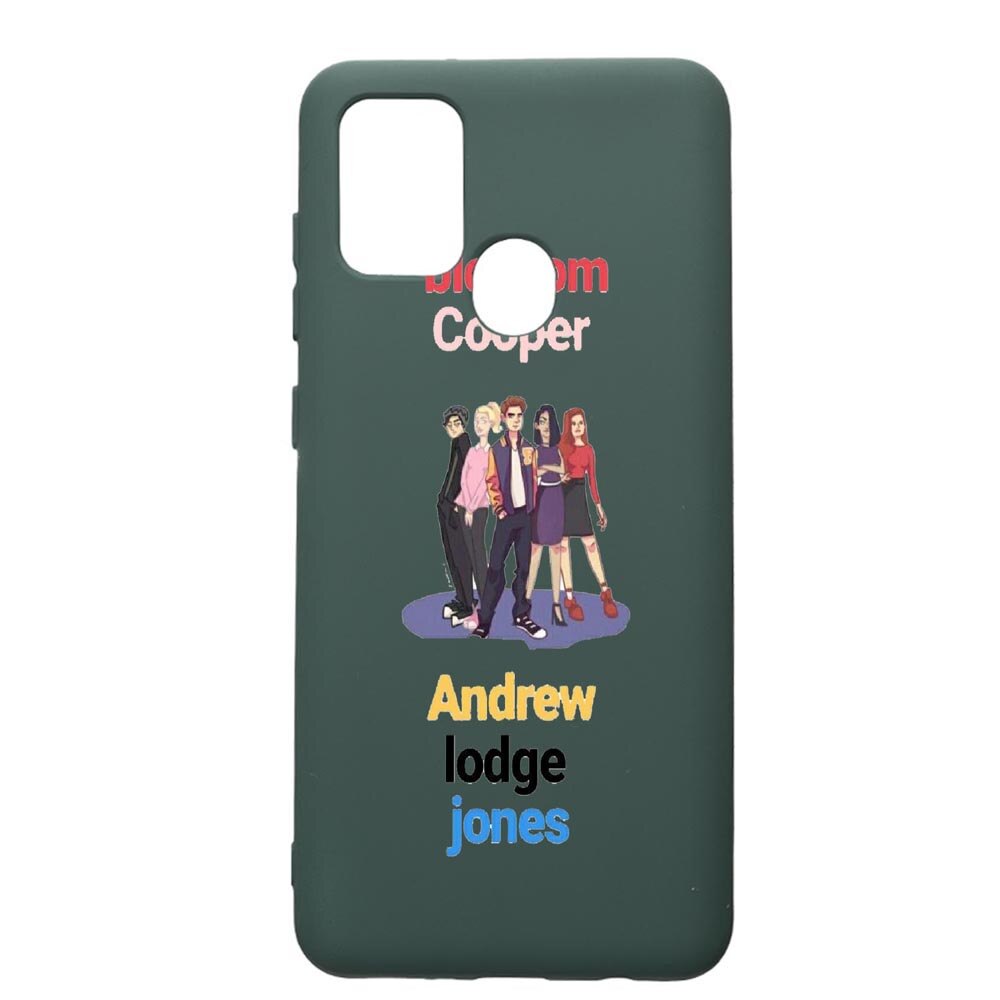 Husa Premium Silicon Compatibila Cu Samsung Galaxy A21S, Riverdale, cu interiorul din material textil, protectie camera, Forest Green, PFG623
