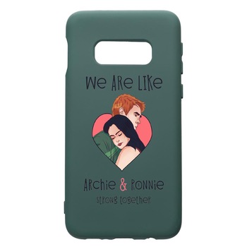 Husa Premium Silicon Compatibila Cu Samsung Galaxy S8, Riverdale - Love, cu interiorul din material textil, protectie camera, Forest Green, PFG624 Husa Premium Silicon Compatibila Cu Samsung Galaxy S8, Riverdale - Love, cu interiorul din material textil, protectie camera, Forest Green, PFG624