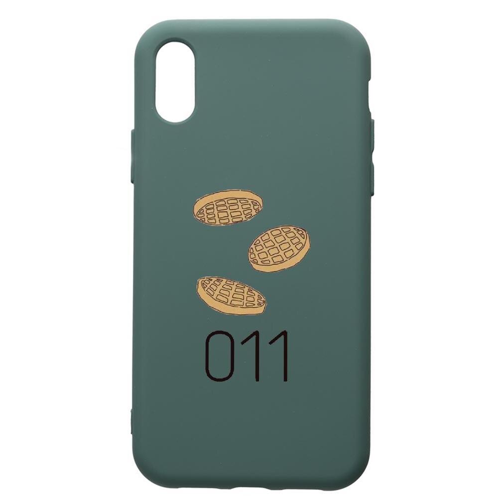 Husa Premium Silicon Compatibila Cu Samsung Galaxy A10, Stranger Things, cu interiorul din material textil, protectie camera, Forest Green, PFG304