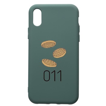 Husa Premium Silicon Compatibila Cu Samsung Galaxy A10, Stranger Things, cu interiorul din material textil, protectie camera, Forest Green, PFG304 Husa Premium Silicon Compatibila Cu Samsung Galaxy A10, Stranger Things, cu interiorul din material textil, protectie camera, Forest Green, PFG304