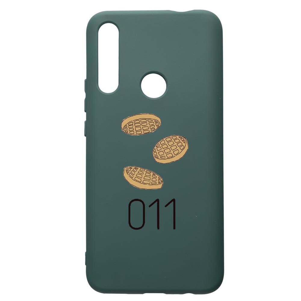 Husa Premium Silicon Compatibila Cu Huawei P Smart Z, Stranger Things, cu interiorul din material textil, protectie camera, Forest Green, PFG304