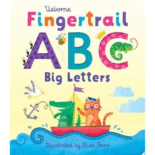 Fingertrail ABC Big Letters - Felicity Brooks