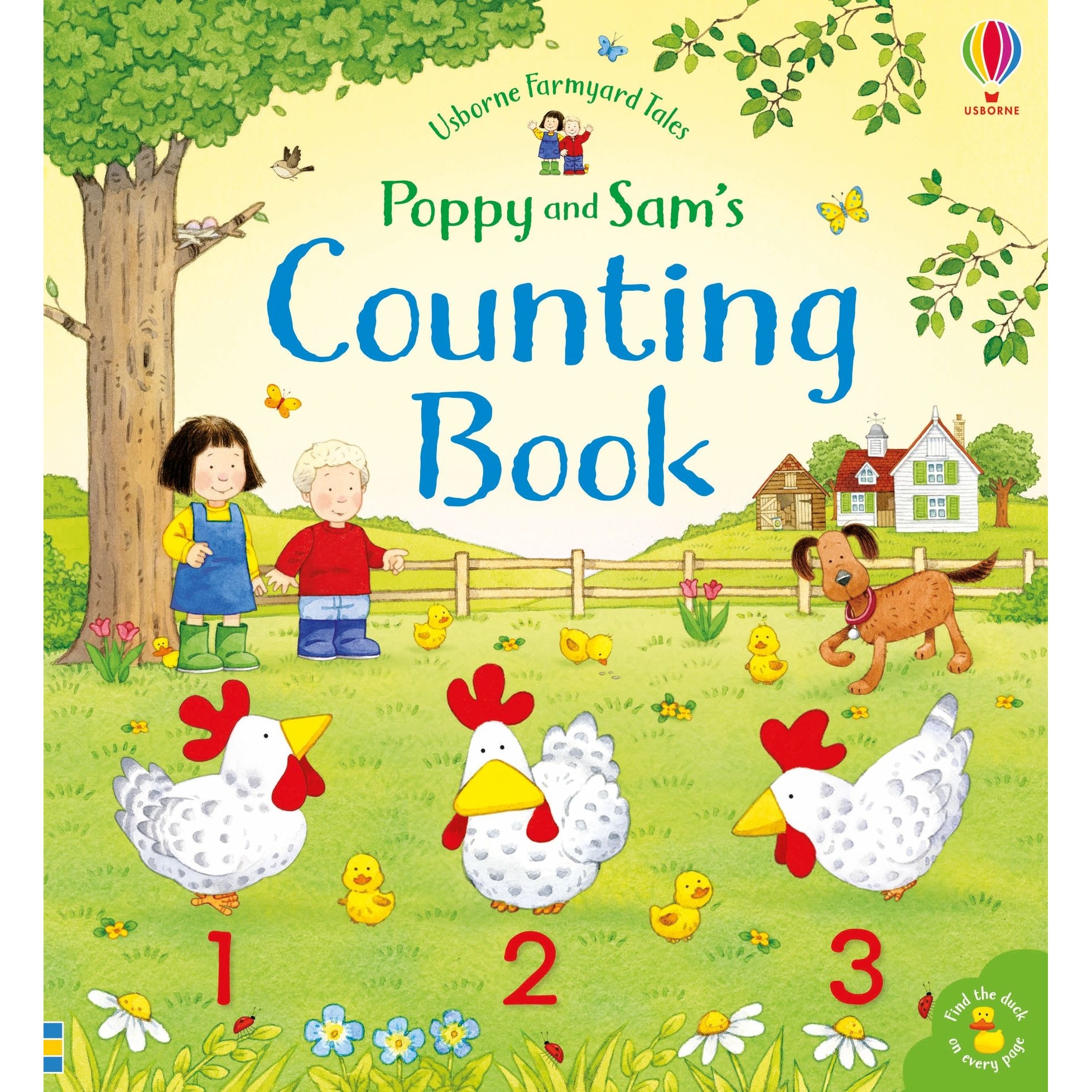Poppy and Sam's Counting Book, Usborne, Sam Taplin, 3+