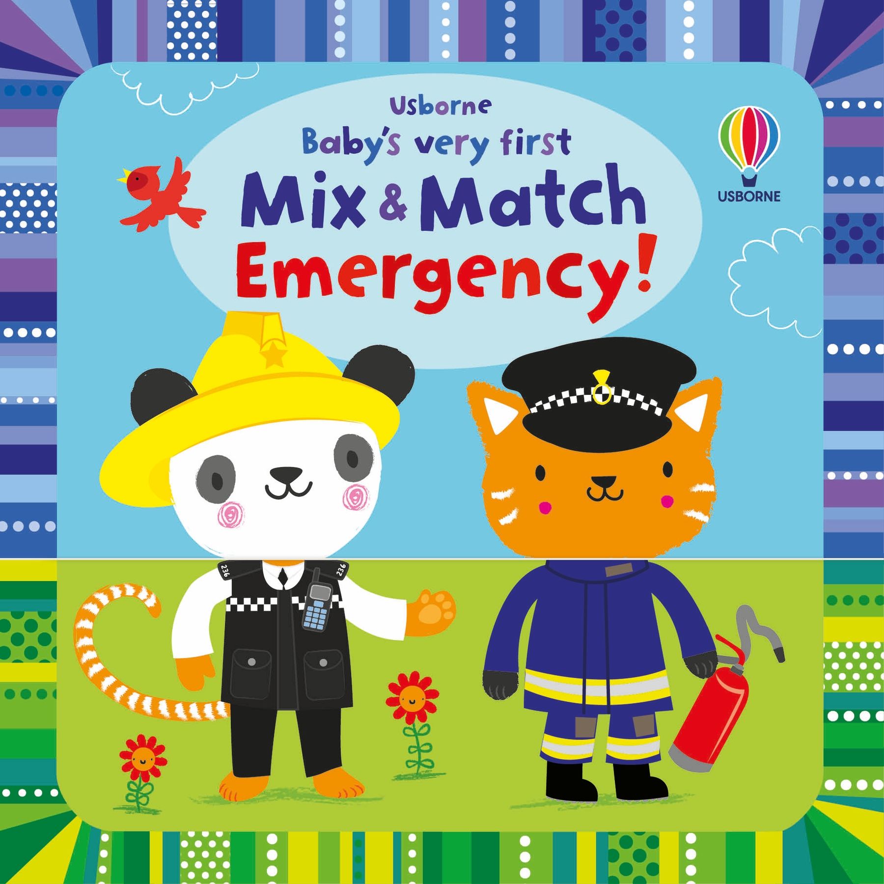 Baby's Very First Mix and Match Emergency, Usborne, Fiona Watt, 2+