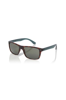 Ted Baker, Ochelari de soare patrati cu model tortoise, Verde/Maro, 57-16-145 Standard Ted Baker, Ochelari de soare patrati cu model tortoise, Verde/Maro, 57-16-145 Standard