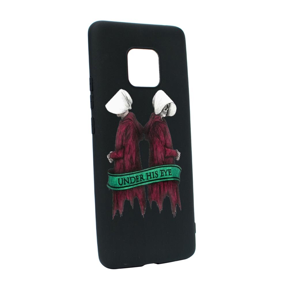 Husa Silicon Handmaid's tale, compatibila cu Motorola Moto E7 Plus, rezistenta la uzura, anti-alunecare, B291