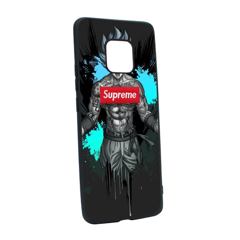 Husa Silicon Supreme, Dragon Ball, compatibila cu Motorola Moto E7 Plus, rezistenta la uzura, anti-alunecare, B266