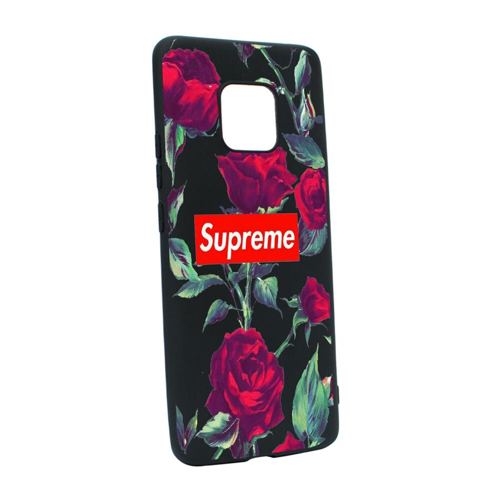 Husa Silicon Supreme, Rose, compatibila cu Motorola Moto E7 Plus, rezistenta la uzura, anti-alunecare, B262