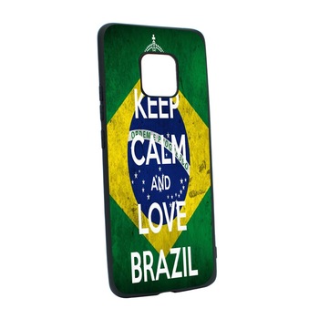 Husa Silicon Football, Brazil, compatibila cu Motorola Moto G9 Play, rezistenta la uzura, anti-alunecare, B232 Husa Silicon Football, Brazil, compatibila cu Motorola Moto G9 Play, rezistenta la uzura, anti-alunecare, B232