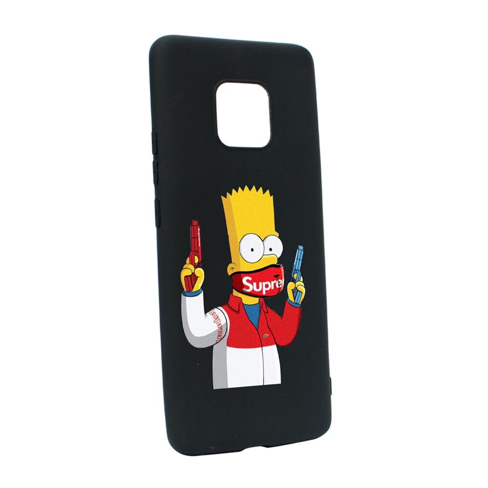 Husa Silicon Supreme, The Simpsons, compatibila cu Motorola Moto E7 Plus, rezistenta la uzura, anti-alunecare, B270