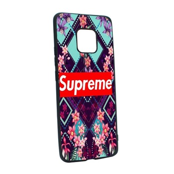 Husa Silicon Supreme, Flowers, compatibila cu Motorola Moto E7 Plus, rezistenta la uzura, anti-alunecare, B261 Husa Silicon Supreme, Flowers, compatibila cu Motorola Moto E7 Plus, rezistenta la uzura, anti-alunecare, B261