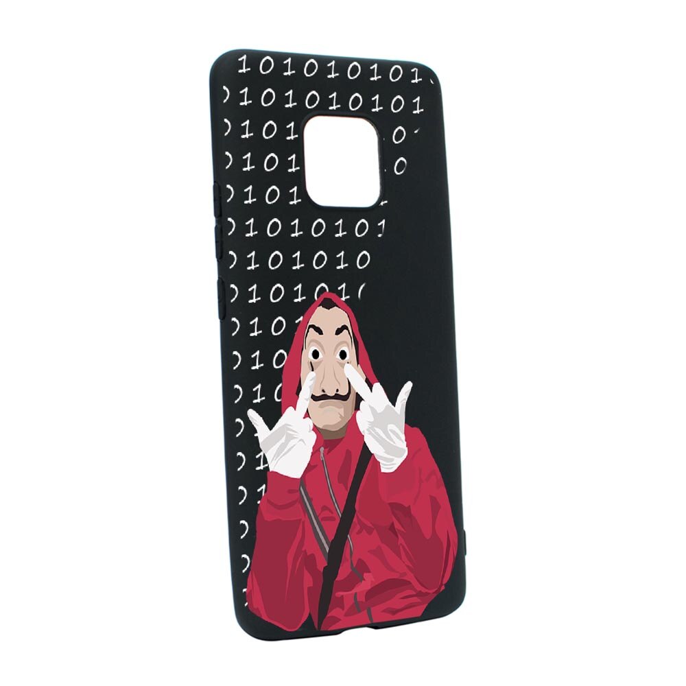 Husa La Casa de Papel, pentru Xiaomi Redmi Note 9 Pro, rezistenta la uzura, anti-alunecare, din silicon Premium, B297