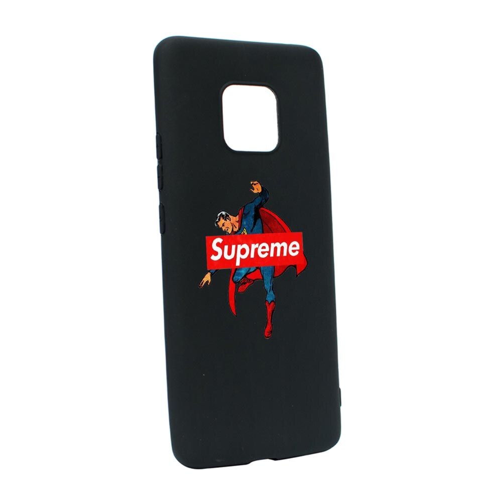 Husa Silicon Supreme, Superman, compatibila cu Motorola Moto E7 Plus, rezistenta la uzura, anti-alunecare, B259