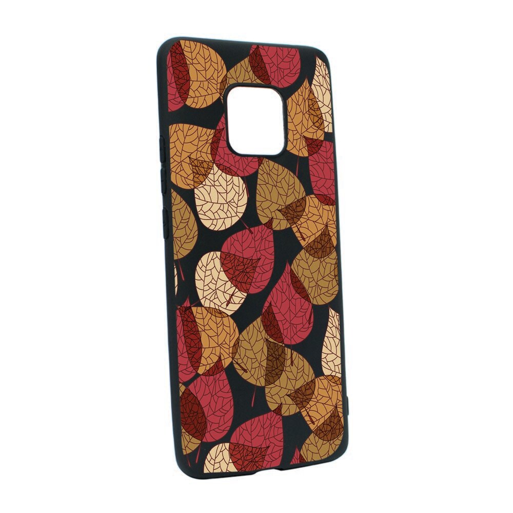 Husa Silicon Compatibila Cu Motorola Moto E7 Plus, Feathers, Autumn, rezistenta la uzura, anti-alunecare, B98