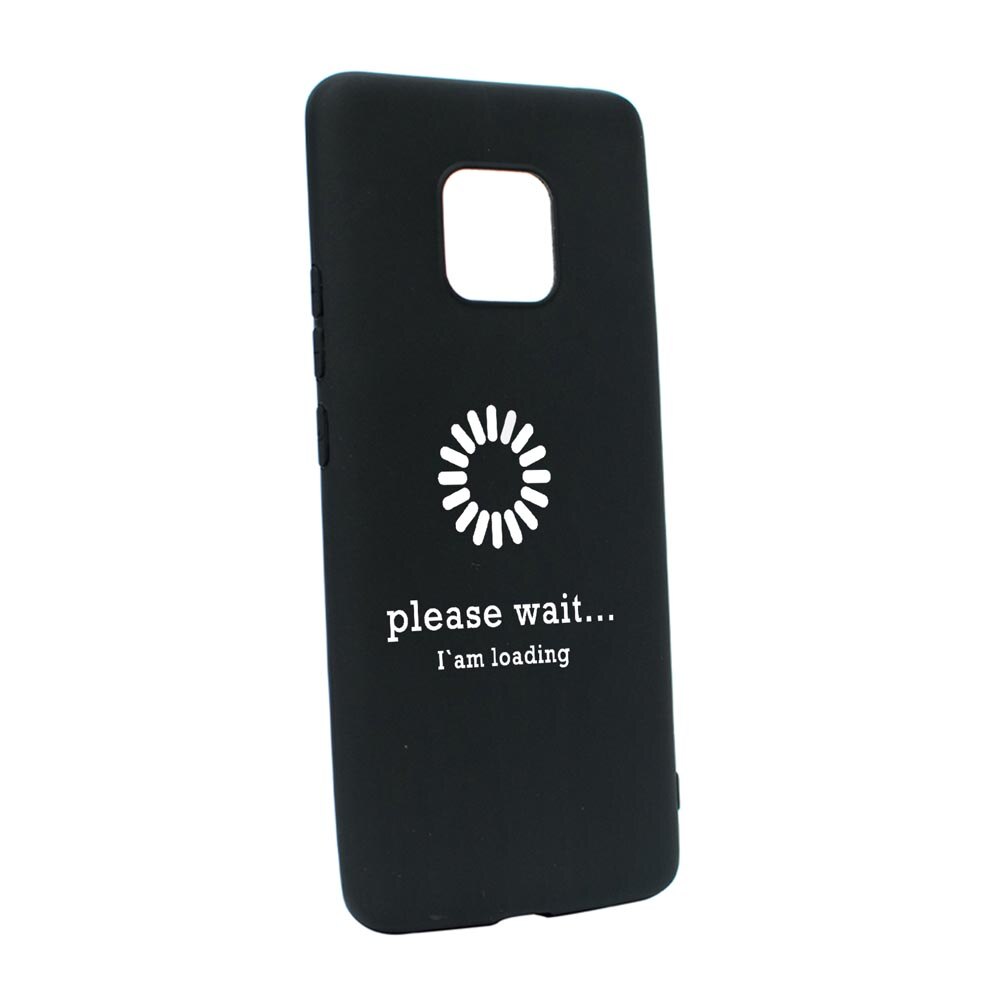 Husa Silicon Compatibila Cu Motorola Moto E7 Plus, Please wait..., rezistenta la uzura, anti-alunecare, B37