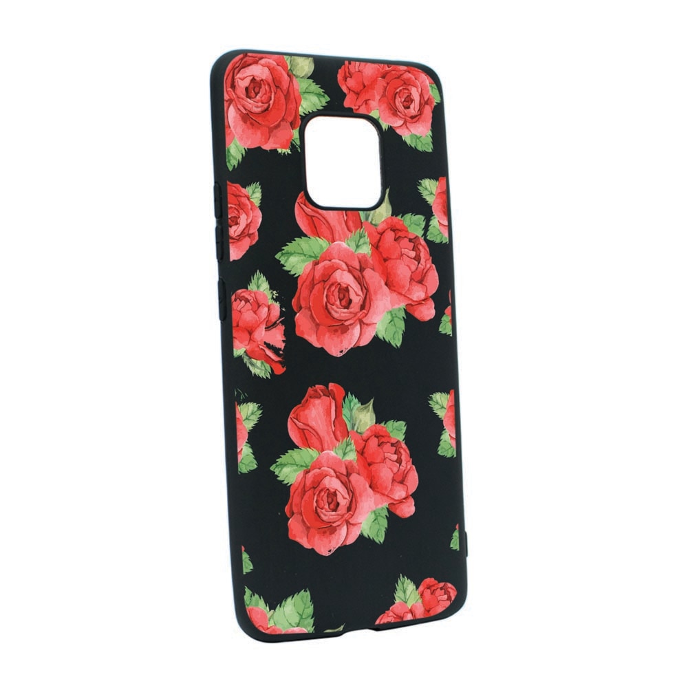 Husa Silicon Compatibila Cu Motorola Moto E7 Plus, Rose, rezistenta la uzura, anti-alunecare, B97