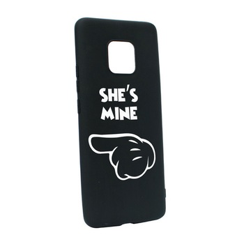 Husa Silicon Compatibila Cu Motorola Moto G9 Play, She's Mine, rezistenta la uzura, anti-alunecare, B106 Husa Silicon Compatibila Cu Motorola Moto G9 Play, She's Mine, rezistenta la uzura, anti-alunecare, B106