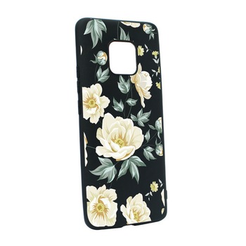 Husa Silicon Compatibila Cu Motorola Moto G9 Play, Flowers, rezistenta la uzura, anti-alunecare, B126 Husa Silicon Compatibila Cu Motorola Moto G9 Play, Flowers, rezistenta la uzura, anti-alunecare, B126