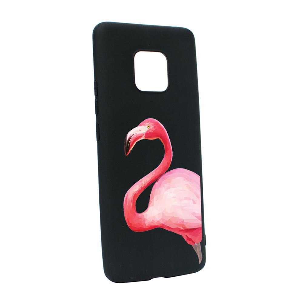 Husa Silicon Compatibila Cu Motorola Moto G9, Flamingo, rezistenta la uzura, anti-alunecare, B55