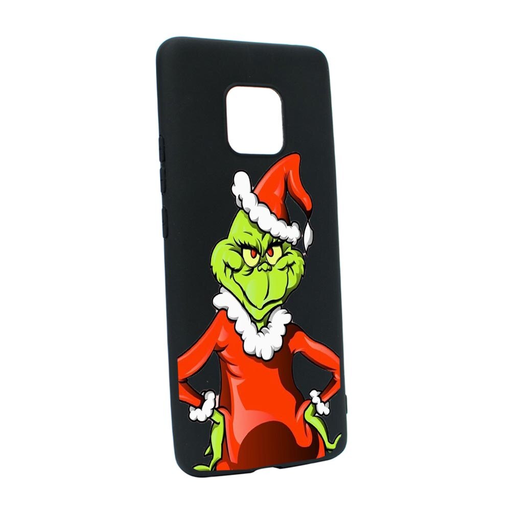 Husa Silicon Xmas, compatibila cu Motorola Moto E7 Plus, rezistenta la uzura, anti-alunecare, B322