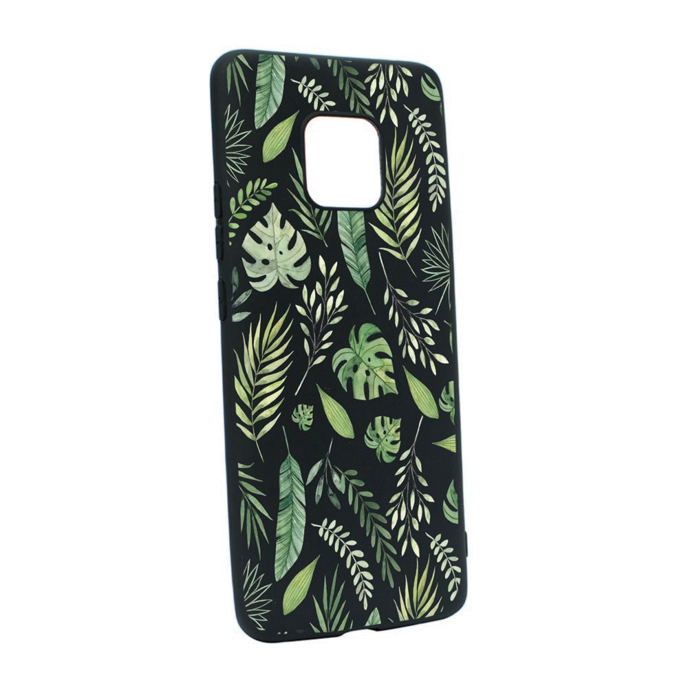Husa Silicon Compatibila Cu Motorola Moto E7 Plus, Feathers, rezistenta la uzura, anti-alunecare, B77