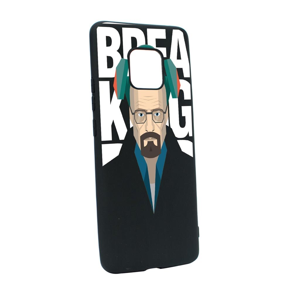 Husa Silicon Breaking Bad, compatibila cu Motorola Moto E7 Plus, rezistenta la uzura, anti-alunecare, B365